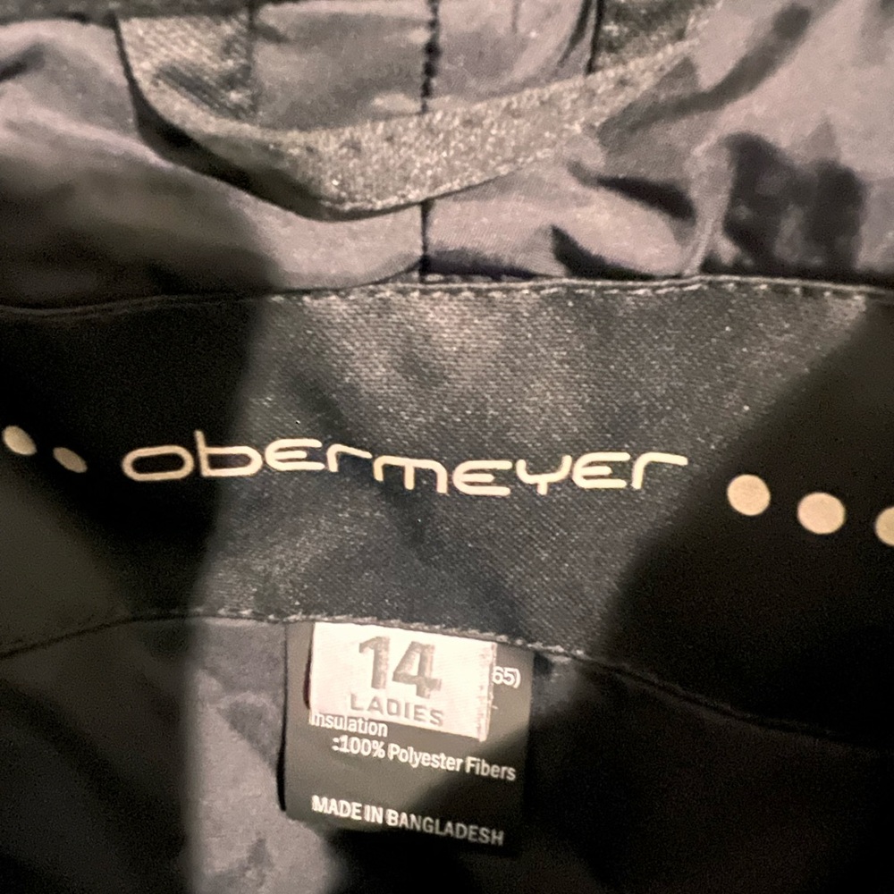 Obermeyer women’s black insulated pants - Picture 6 of 7